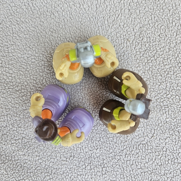 Matchbox Big Boots Action Figures Set of 3 Cowboy Standing Weighted - Picture 8 of 8